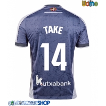 Maglie da calcio Real Sociedad Takefusa Kubo #14 Seconda Maglia 2025-26 Manica Corta